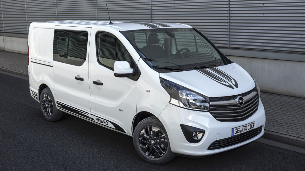 Фотография к новости Минивэн Opel Vivaro получил заводскую версию Sport